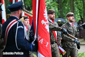 mundurowi na uroczystości