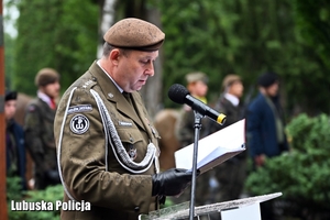 mundurowi na uroczystości