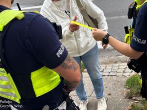 policjanci podczas działań "NURD"
