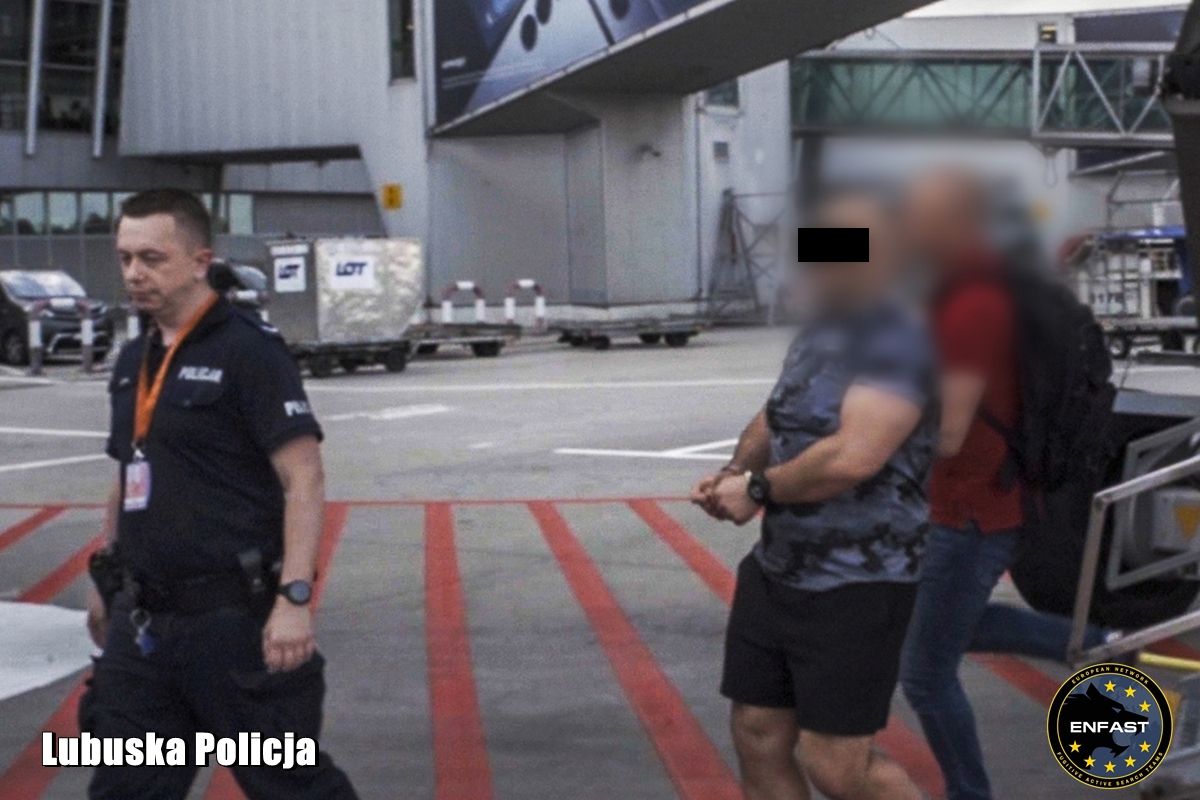 Lubuscy policjanci namierzyli 42-latka, który był poszukiwany ENA oraz listami gończymi