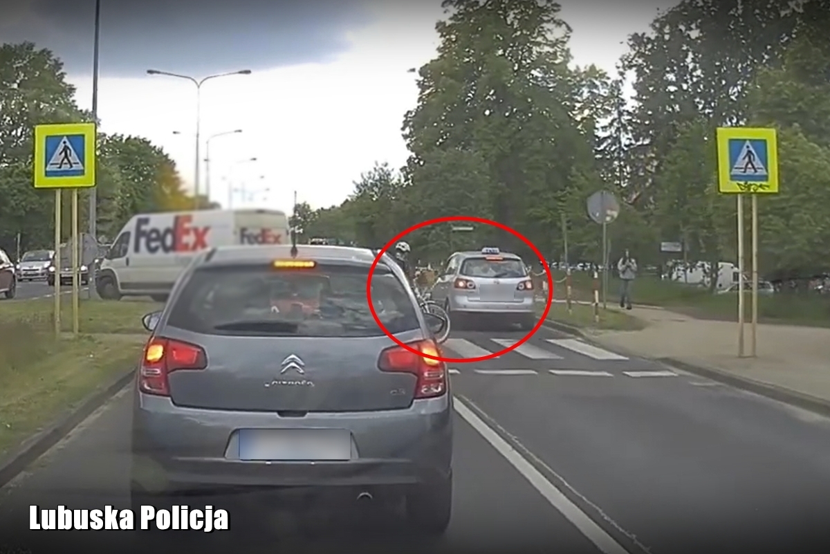 O krok od tragedii na przejściu dla pieszych. Kierowca stracił prawo jazdy