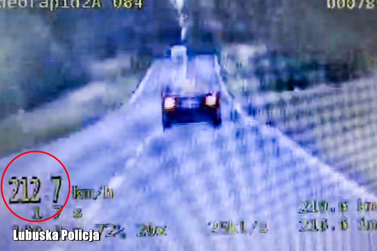 Jechał 212 km/h na „dziewięćdziesiątce”. Policjanci zatrzymali prawo jazdy skrajnie nieodpowiedzialnemu kierowcy