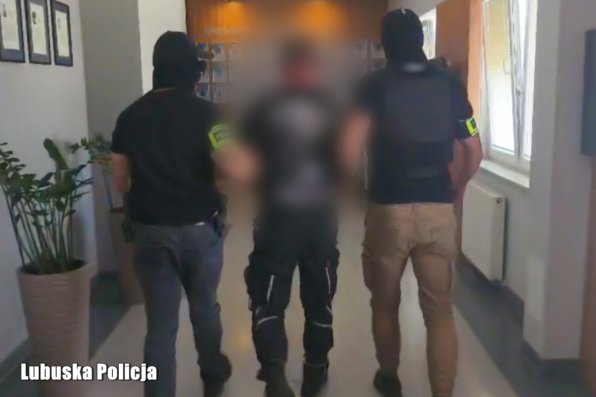 Pozbawił wolności, po wyroku ukrywał się przed organami ścigania - lubuscy policjanci zatrzymali poszukiwanego 46-latka