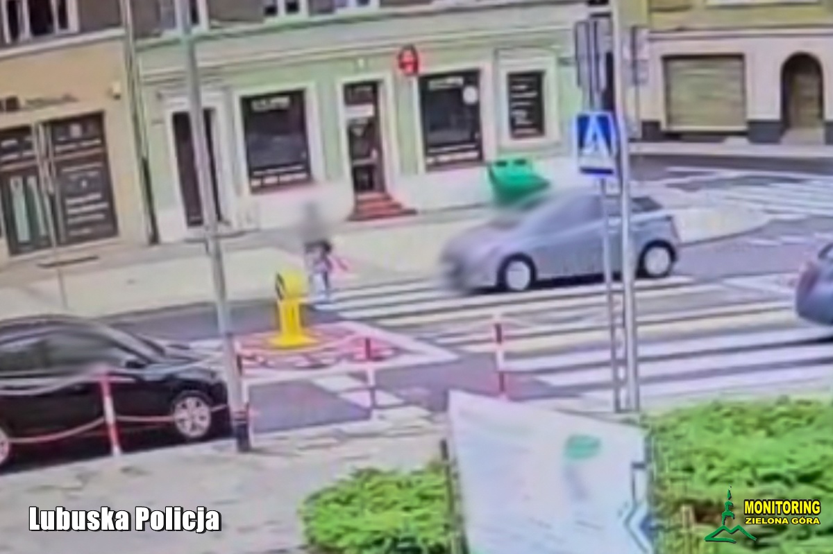 Potrącenie na pasach w oku kamery. Policjanci zatrzymali prawo jazdy 38-latce