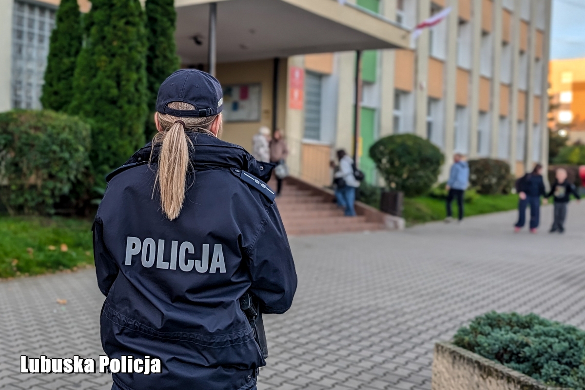 Wzmożone patrole policji w okolicach lubuskich szkół