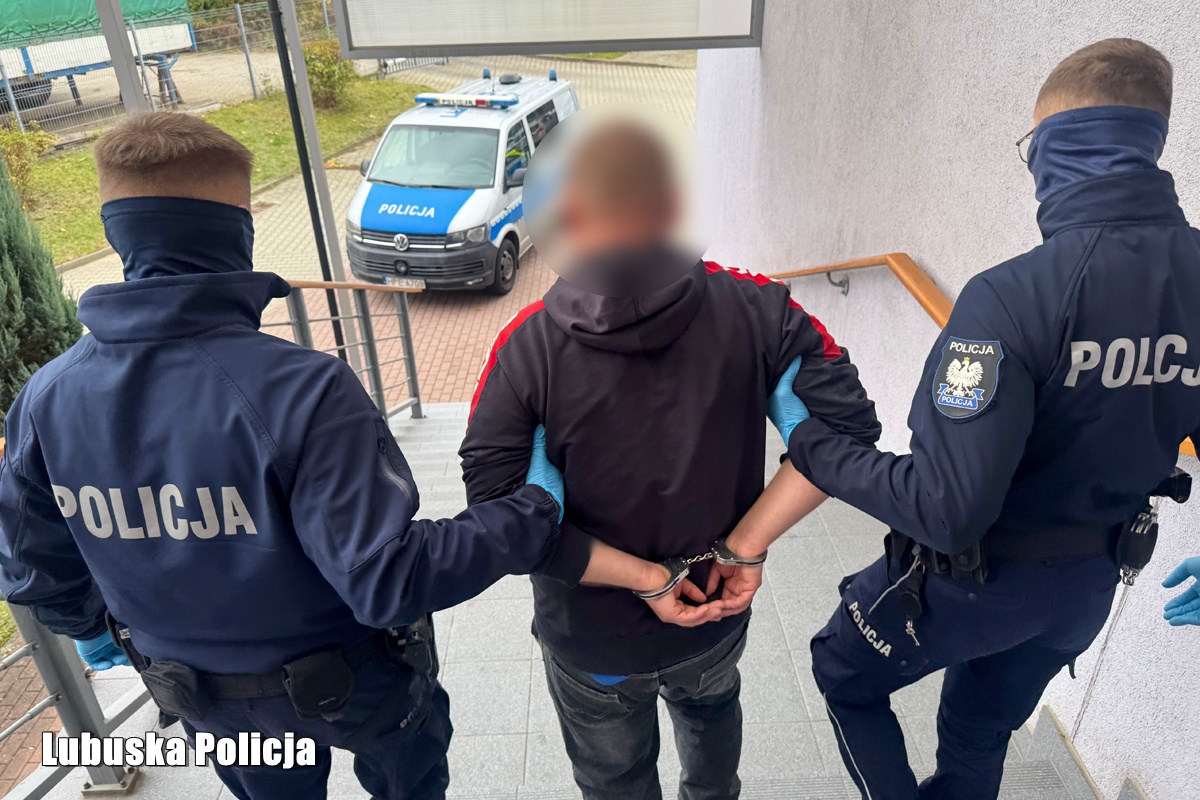 Podejrzany o usiłowanie zabójstwa został zatrzymany przez policjantów i tymczasowo aresztowany