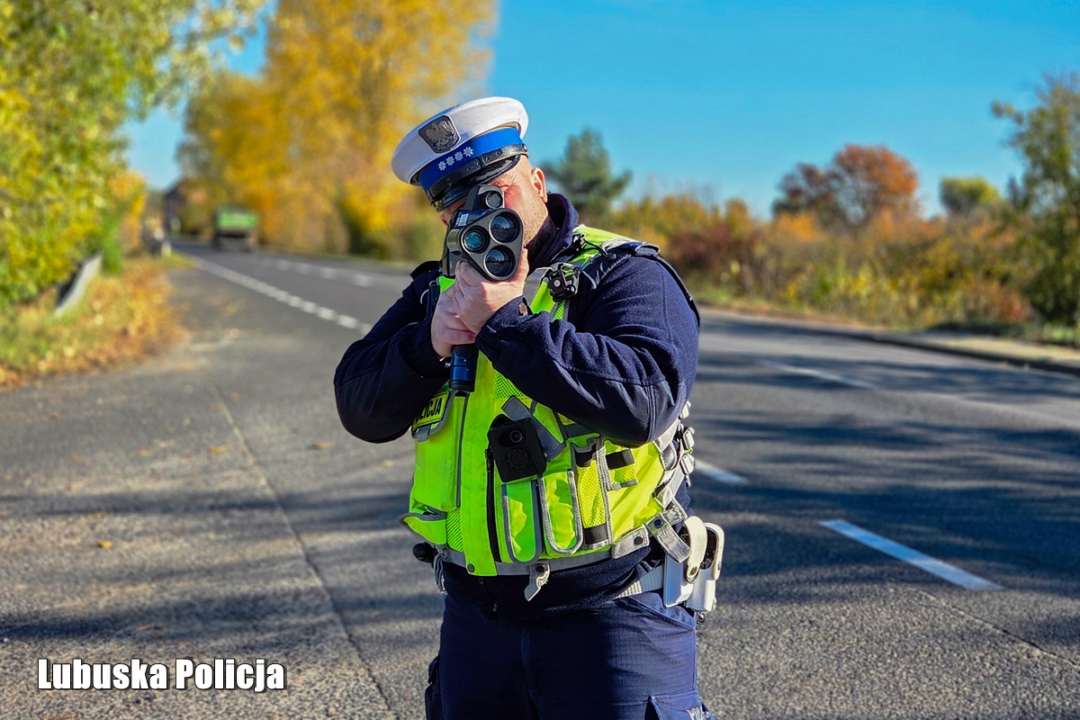 Akcja „Prędkość” na drogach województwa lubuskiego